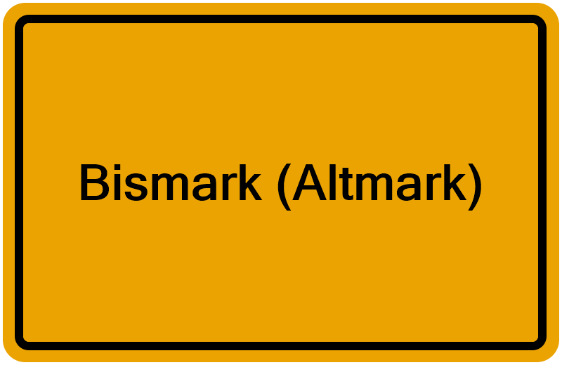 Handelsregisterauszug Bismark (Altmark)
